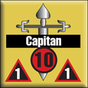 Panzer Grenadier Headquarters Library Unit: Kingdom of Spain Ejército de Tierra Capitan for Panzer Grenadier game series