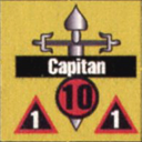 Panzer Grenadier Headquarters Library Unit: Kingdom of Spain Ejército de Tierra Capitan for Panzer Grenadier game series