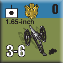 Panzer Grenadier Headquarters Library Unit: United States Army 1.65-inch for Panzer Grenadier game series