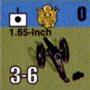 Panzer Grenadier Headquarters Library Unit: United States Army 1.65-inch for Panzer Grenadier game series