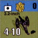 Panzer Grenadier Headquarters Library Unit: United States Army 3.2-inch for Panzer Grenadier game series