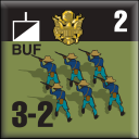 Panzer Grenadier Headquarters Library Unit: United States Army BUF for Panzer Grenadier game series