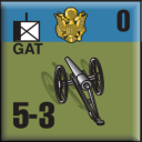 Panzer Grenadier Headquarters Library Unit: United States Army GAT for Panzer Grenadier game series
