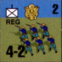 Panzer Grenadier Headquarters Library Unit: United States Army REG for Panzer Grenadier game series