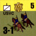 Panzer Grenadier Headquarters Library Unit: United States Army USVC for Panzer Grenadier game series