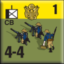 Panzer Grenadier Headquarters Library Unit: United States Army CB for Panzer Grenadier game series