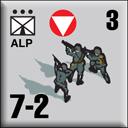 Panzer Grenadier Headquarters Library Unit: Austria Army Alp for Panzer Grenadier game series