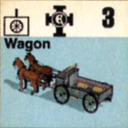 Panzer Grenadier Headquarters Library Unit: Estonia Land Forces Wagon for Panzer Grenadier game series