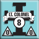 Panzer Grenadier Headquarters Library Unit: Estonia Land Forces Lt. Colonel for Panzer Grenadier game series