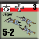 Panzer Grenadier Headquarters Library Unit: German Empire Heer Jäger for Panzer Grenadier game series