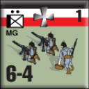 Panzer Grenadier Headquarters Library Unit: German Empire Heer MG for Panzer Grenadier game series