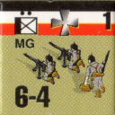 Panzer Grenadier Headquarters Library Unit: German Empire Heer MG for Panzer Grenadier game series