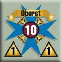 Panzer Grenadier Headquarters Library Unit: German Empire Heer Oberst for Panzer Grenadier game series