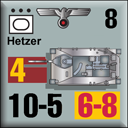 Panzer Grenadier Headquarters Library Unit: Germany Heer Hetzer for Panzer Grenadier game series