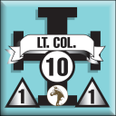 Panzer Grenadier Headquarters Library Unit: Estonia Land Forces Lt. Col. (Cav) for Panzer Grenadier game series