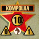 Panzer Grenadier Headquarters Library Unit: Russian Soc Federative Sov Rep Red Army Kompolka (Cav) for Panzer Grenadier game series