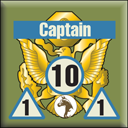 Panzer Grenadier Headquarters Library Unit: United States Army Captain (Cav) for Panzer Grenadier game series