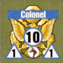 Panzer Grenadier Headquarters Library Unit: United States Army Colonel (Cav) for Panzer Grenadier game series