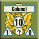 Panzer Grenadier Headquarters Library Unit: United States Army Colonel (Cav) for Panzer Grenadier game series