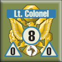 Panzer Grenadier Headquarters Library Unit: United States Army Lt. Colonel (Cav) for Panzer Grenadier game series