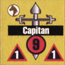 Panzer Grenadier Headquarters Library Unit: Kingdom of Spain Ejército de Tierra Capitan (Cav) for Panzer Grenadier game series