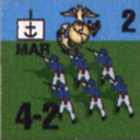 Panzer Grenadier Headquarters Library Unit: United States Marine Corps MAR for Panzer Grenadier game series