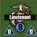 Panzer Grenadier Headquarters Library Unit: United States Marine Corps Lieutenant for Panzer Grenadier game series