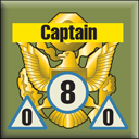 Panzer Grenadier Headquarters Library Unit: United States Army Captain (Vol) for Panzer Grenadier game series