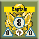 Panzer Grenadier Headquarters Library Unit: United States Army Captain (Vol Cav) for Panzer Grenadier game series