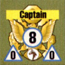 Panzer Grenadier Headquarters Library Unit: United States Army Captain (Vol Cav) for Panzer Grenadier game series