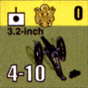 Panzer Grenadier Headquarters Library Unit: United States Army 3.2-inch (Vol) for Panzer Grenadier game series