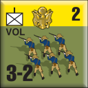 Panzer Grenadier Headquarters Library Unit: United States Army VOL for Panzer Grenadier game series