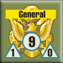 Panzer Grenadier Headquarters Library Unit: United States Army General (Vol) for Panzer Grenadier game series