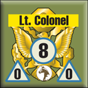 Panzer Grenadier Headquarters Library Unit: United States Army Lt. Colonel (Vol Cav) for Panzer Grenadier game series