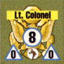Panzer Grenadier Headquarters Library Unit: United States Army Lt. Colonel (Vol Cav) for Panzer Grenadier game series