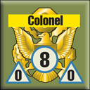 Panzer Grenadier Headquarters Library Unit: United States Army Colonel (Vol) for Panzer Grenadier game series