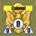 Panzer Grenadier Headquarters Library Unit: United States Army Colonel (Vol) for Panzer Grenadier game series