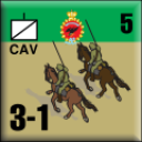 Panzer Grenadier Headquarters Library Unit: Russian Empire Imperial Army CAV for Panzer Grenadier game series