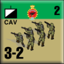Panzer Grenadier Headquarters Library Unit: Russian Empire Imperial Army CAV for Panzer Grenadier game series