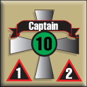 Panzer Grenadier Headquarters Library Unit: Russian Empire Imperial Army Captain for Panzer Grenadier game series