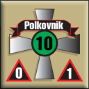Panzer Grenadier Headquarters Library Unit: Russian Empire Imperial Army Polkovnik for Panzer Grenadier game series