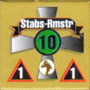 Panzer Grenadier Headquarters Library Unit: Russian Empire Imperial Army Stabs-Rmstr for Panzer Grenadier game series