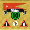 Panzer Grenadier Headquarters Library Unit: Russian Empire Imperial Army Major (Coss) for Panzer Grenadier game series