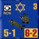 Panzer Grenadier Headquarters Library Unit: State of Israel Israeli Defense Forces RCN for Panzer Grenadier game series