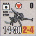 Panzer Grenadier Headquarters Library Unit: Austria Army 100mm for Panzer Grenadier game series