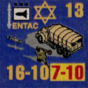 Panzer Grenadier Headquarters Library Unit: State of Israel Israeli Defense Forces ENTAC for Panzer Grenadier game series