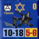 Panzer Grenadier Headquarters Library Unit: State of Israel Israeli Defense Forces 75mm for Panzer Grenadier game series