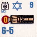Panzer Grenadier Headquarters Library Unit: State of Israel Israeli Defense Forces M3 for Panzer Grenadier game series