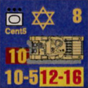 Panzer Grenadier Headquarters Library Unit: State of Israel Israeli Defense Forces Cent5 for Panzer Grenadier game series