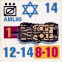 Panzer Grenadier Headquarters Library Unit: State of Israel Israeli Defense Forces AML90 for Panzer Grenadier game series